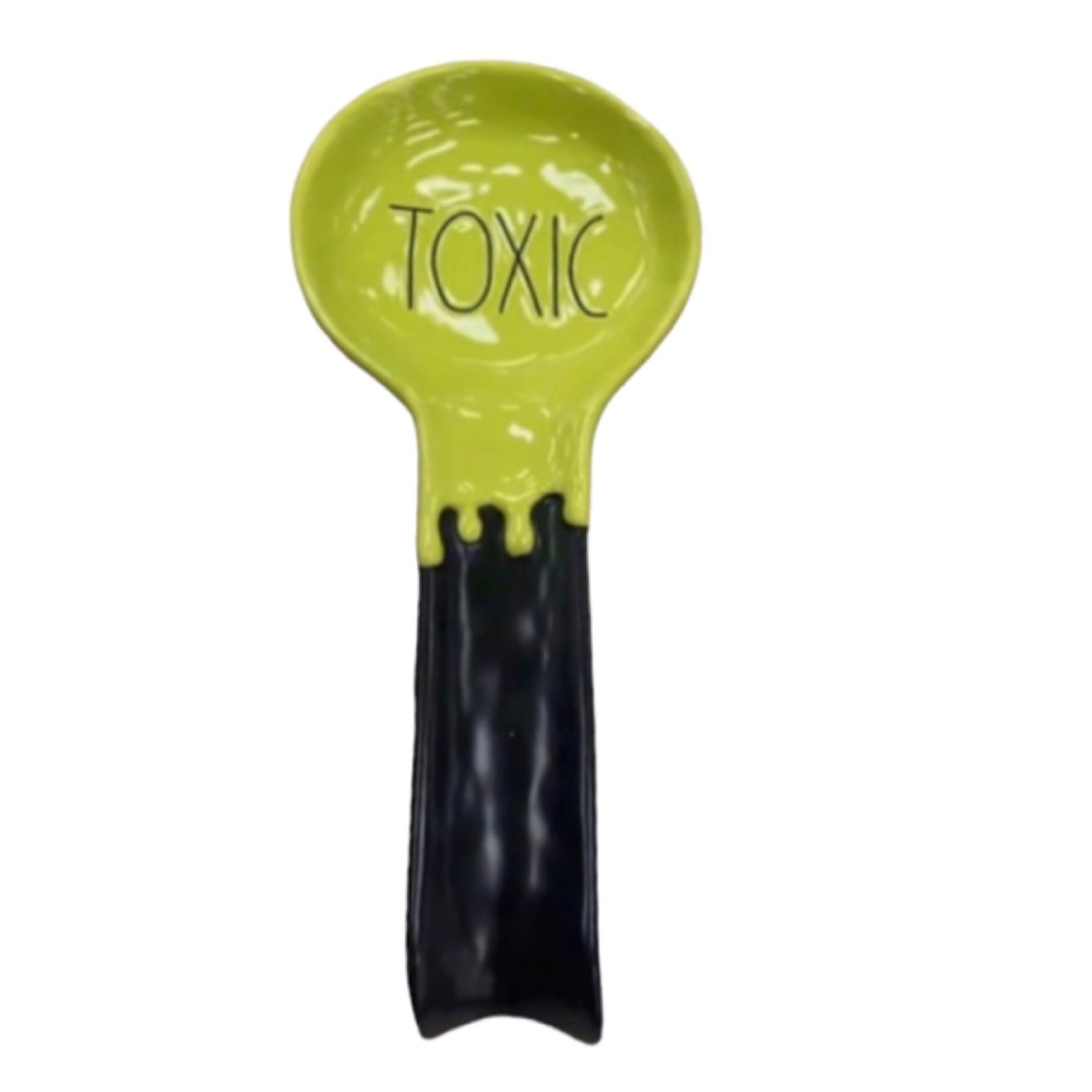 NEW Rae Dunn Halloween Toxic Spoon Rest ☠️👻